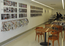 Exposició sobre els mitjans de comunicació a la Mediterrània