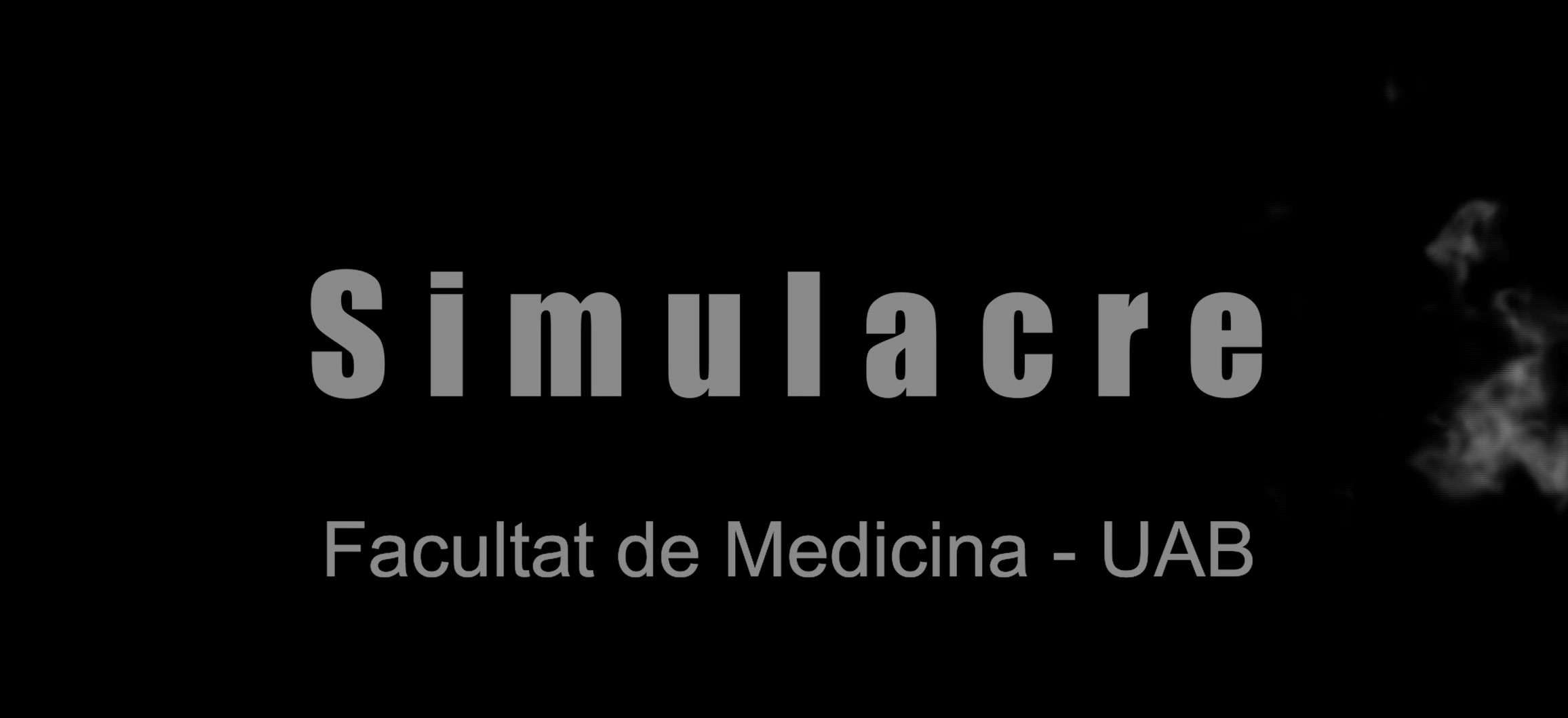 Simulacre - Facultat de Medicina