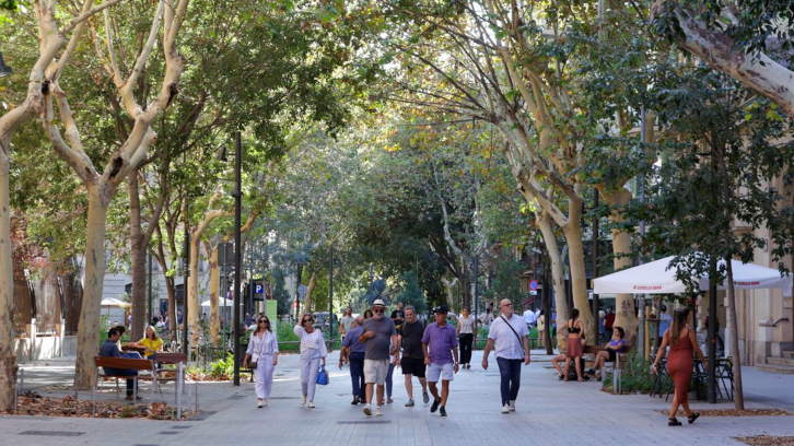 Carrer peatonalitzat