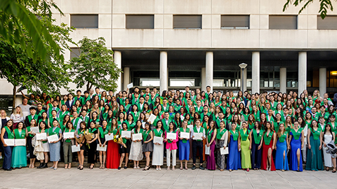 Estudiants graduats de la promoció 2023