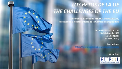 Conferència els reptes de la UE