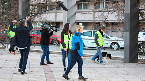 Aparició del Postgrau en Instrucció d'Unitats Canines de Treball a TVE