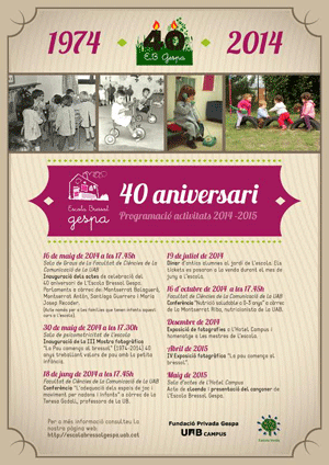 40 aniversari E.B Gespa UAB