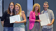 Sarah Samsó i Albert Pérez, guanyadors del XI Premi CIEU-FEiE 2023 a la persona més emprenedora