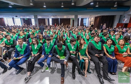 Acte de graduació de l'Escola d'Enginyeria UAB