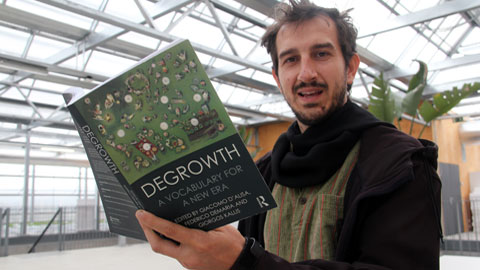 Federico Demaria, economista y estudiante de doctorado del ICTA