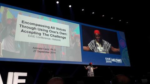 Conferència Aminata Cairo EAIE 2019