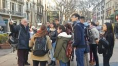Visites d'estudiants de Màster i de Grau al centre de Barcelona