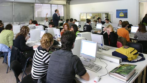 Aula d'informàtica