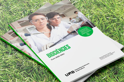 Portada Graus de Biociències