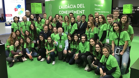 Masfurroll, en los stands de la UAB