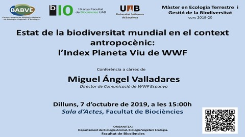 Màster Ecologia Terrestre i Gestió de la Biodiversitat