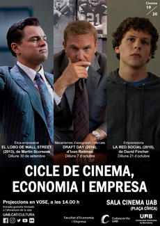 Imatge Cicle de cinema, economia i empresa
