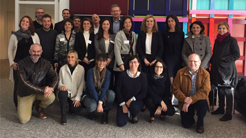 Fotografia de la jornada de formació a La Corunya. 1 desembre 2016