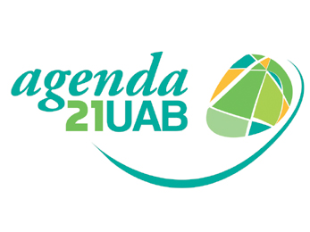 Logotip de l'Agenda 21 de la UAB