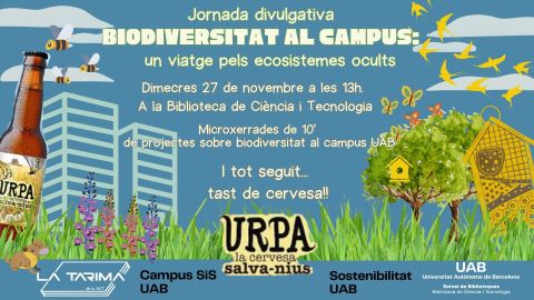 Jornada divulgativa sobre biodiversitat novembre 2024