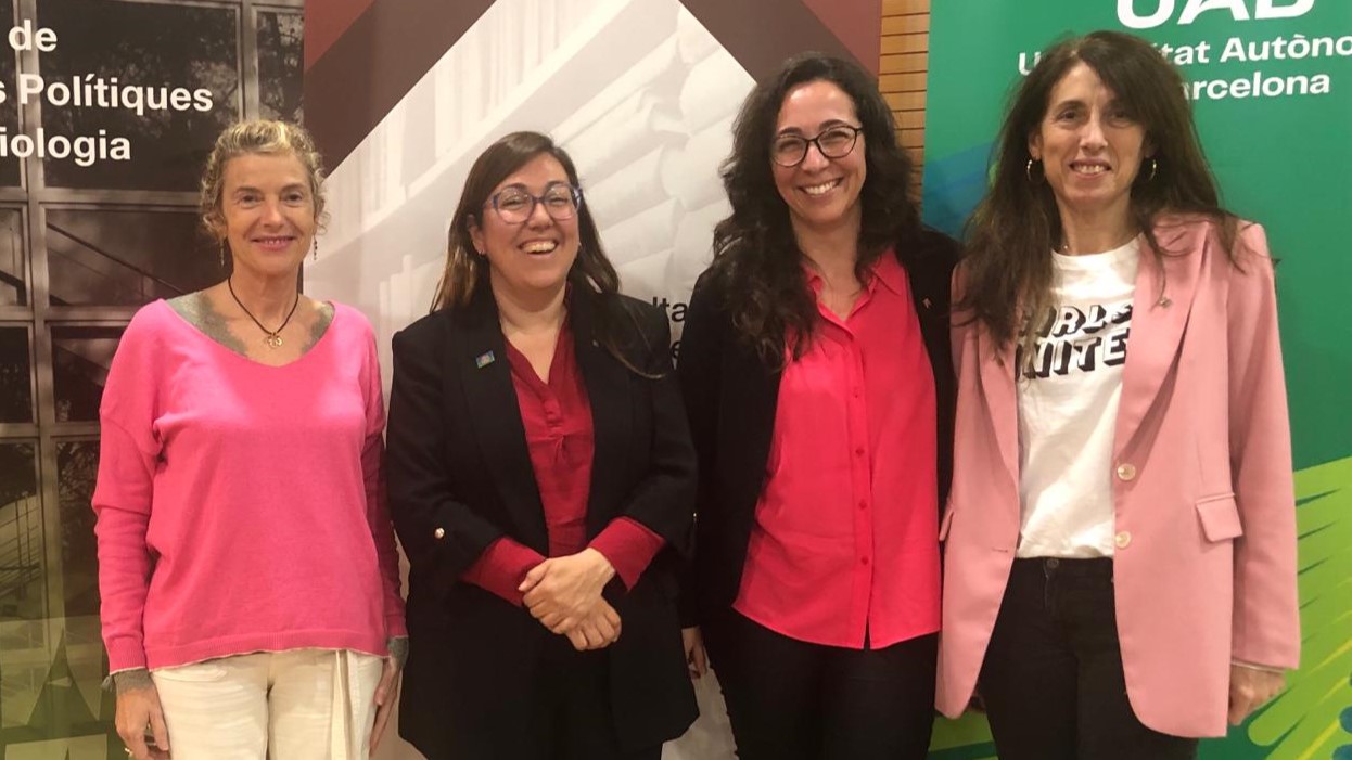 Susana Navas, Manuela Fernández, Judith Panades i Olga Serradell