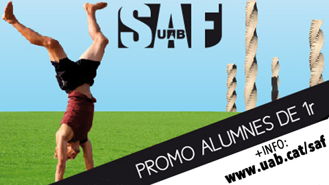 Promoció especial del SAF per als alumnes de primer curs