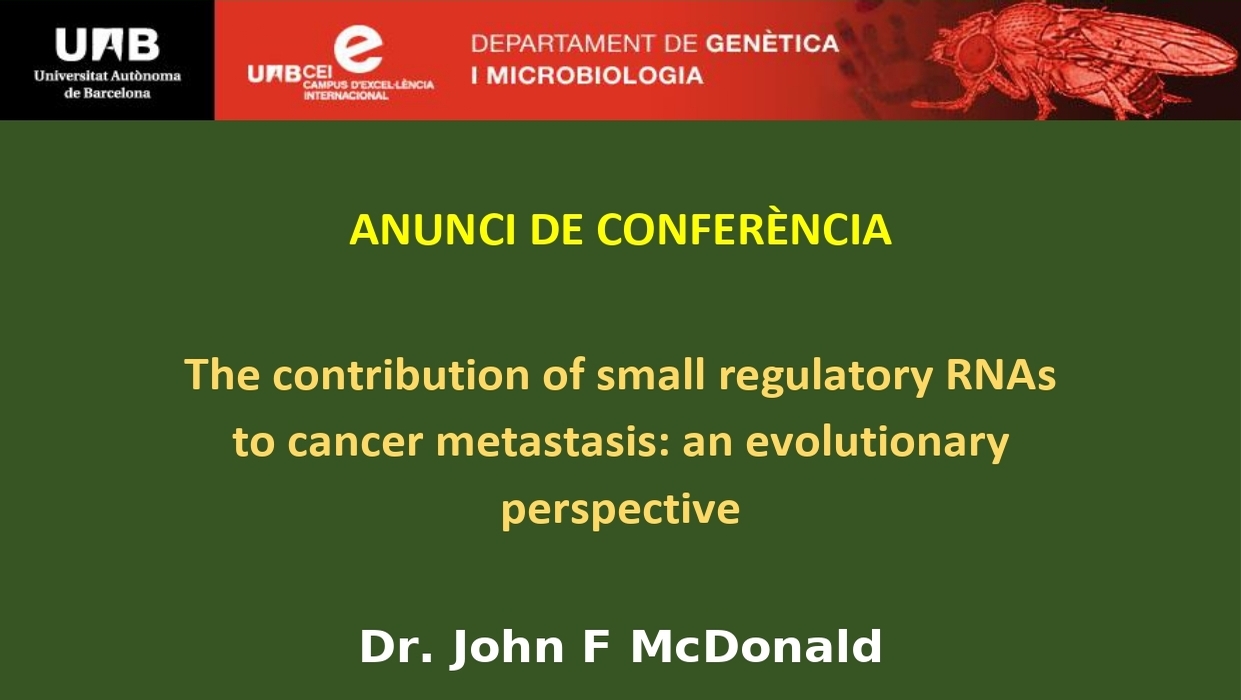 Conferència Dr. McDonald