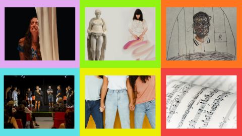 sis caselles amb la programacio de la setmana