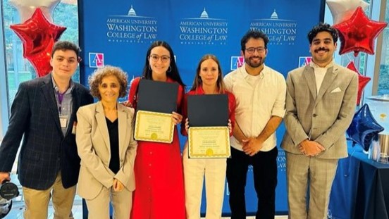 Clàudia Fleta Ibáñez i Elia Valpuesta Alda a l¿Inter-American Human Rights Moot Court Compe