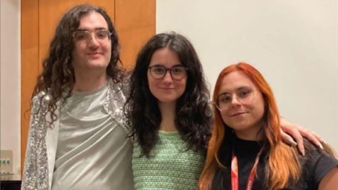 Membres del GAD a la final del VI Torneig Nacional de Debat BP Salamanca