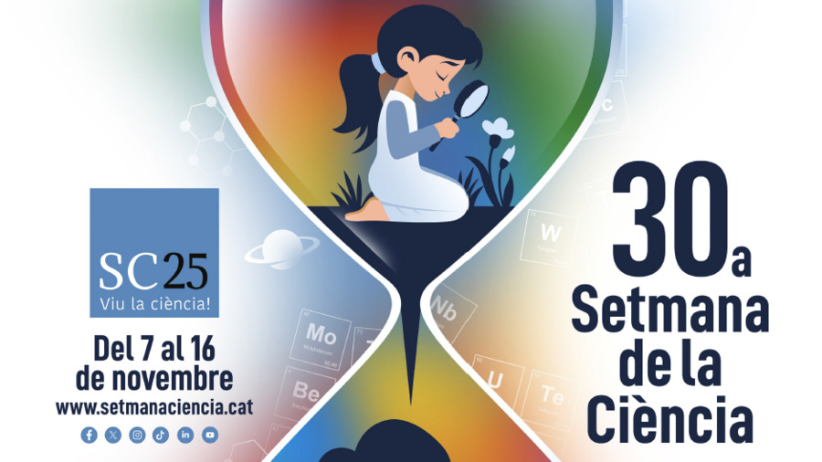 Cartell de la 30a Setmana de la Ciència
