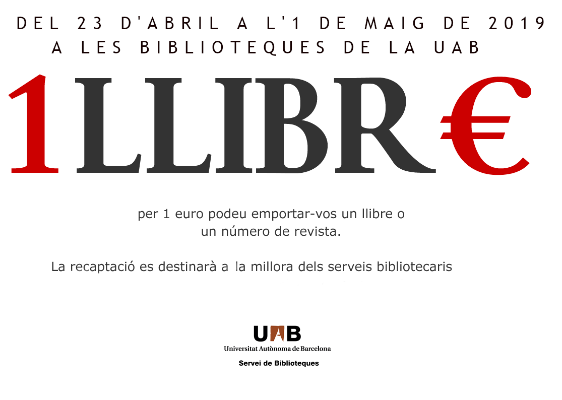 1€ 1 llibre