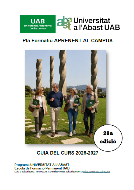 Guia del pla formatiu Aprenent al Campus 2026
