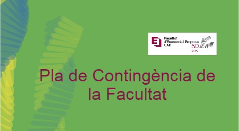 Pla de Contingència de la Facultat