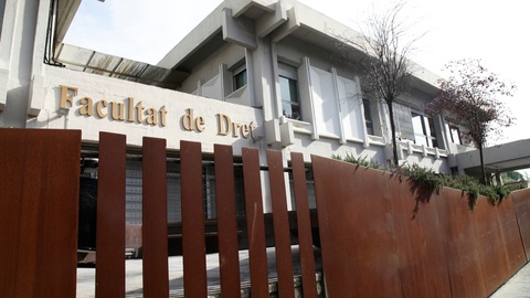 Imatge exterior Facultat de Dret