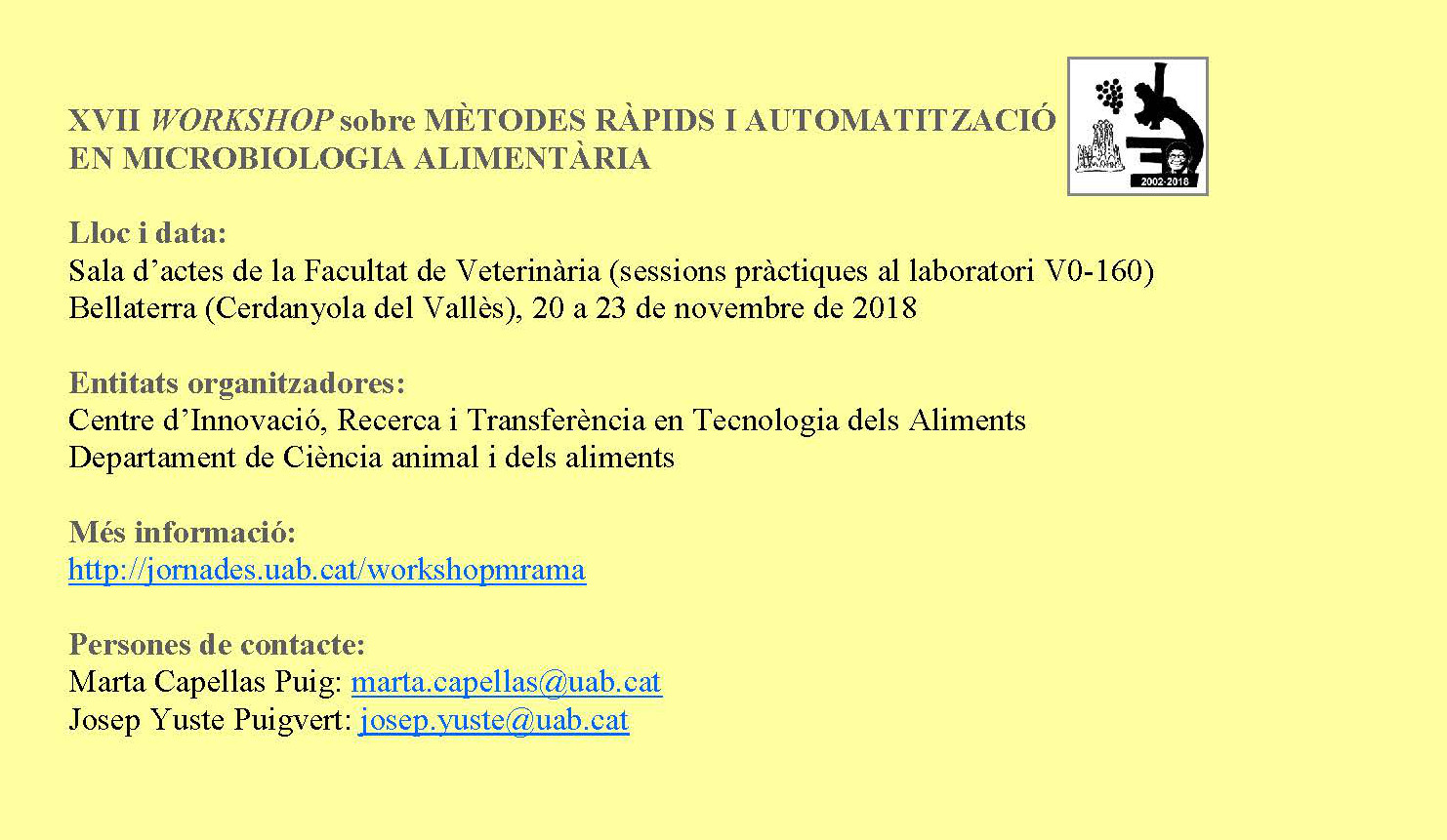 Workshop MRAMA