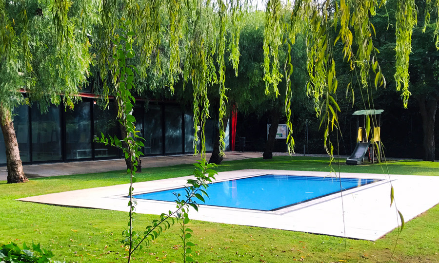 Piscina exterior del SAF