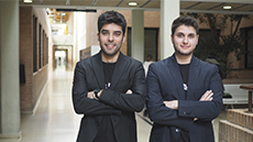 David Villareal i Joan Saranova, creadors de patates rosses