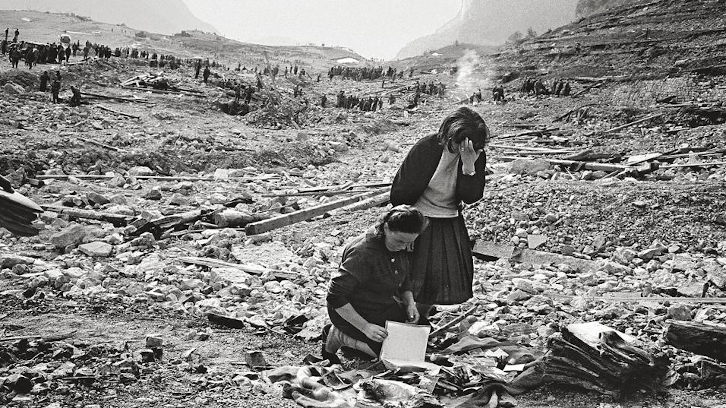 imatge representant de la tragedia de vajont