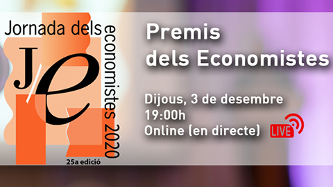 Cartell informatiu Premis dels Economistes