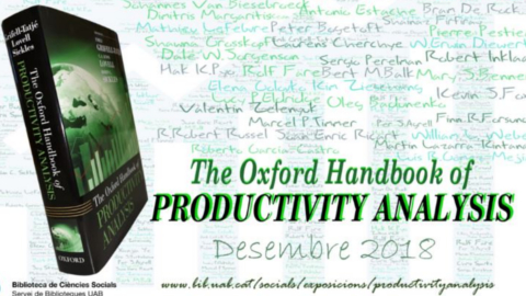 Exposició sobre el llibre Productivity Analysis