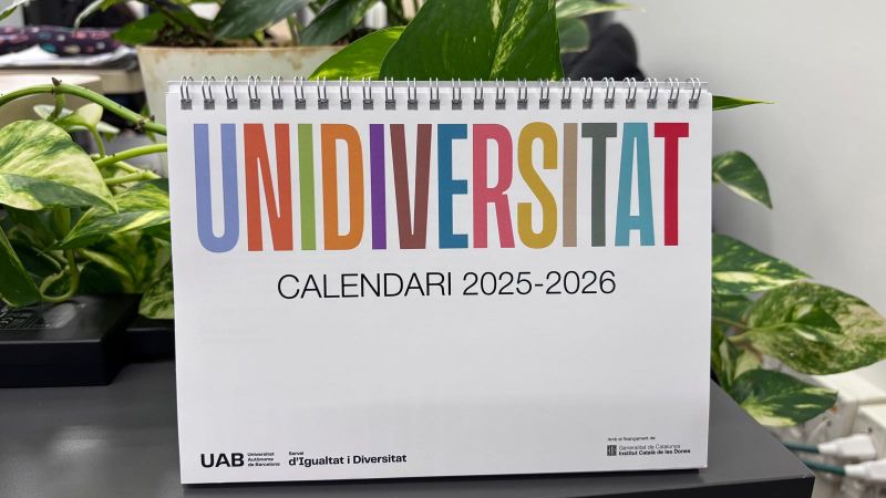 Calendari 2026 Unidiversitat