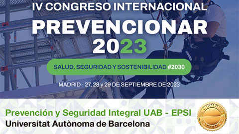 Cartel del Congreso Prevencionar 2023