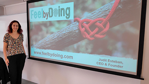 Judit Esteban, fundadora de FeelbyDoing