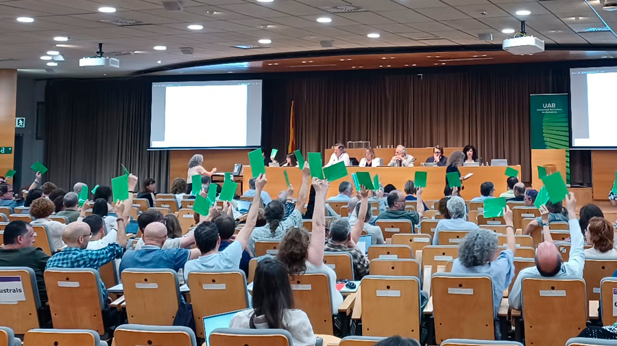 Votació al Claustre de la UAB