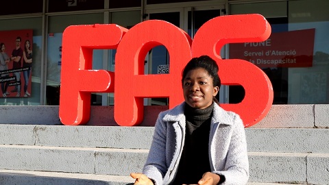 La Martha, procedent de Nigèria, ha gaudit d'una beca per cursar el Màster en Ciència Política