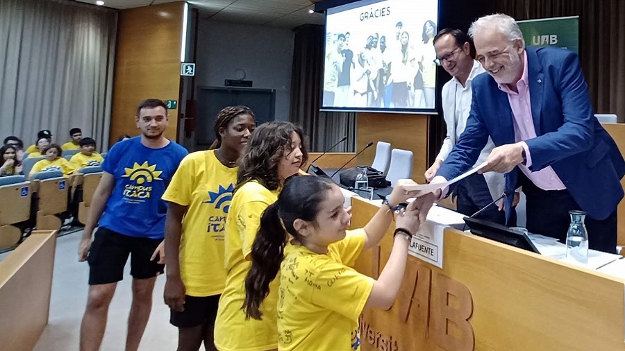 Clausura del primer turno del Campus Ítaca