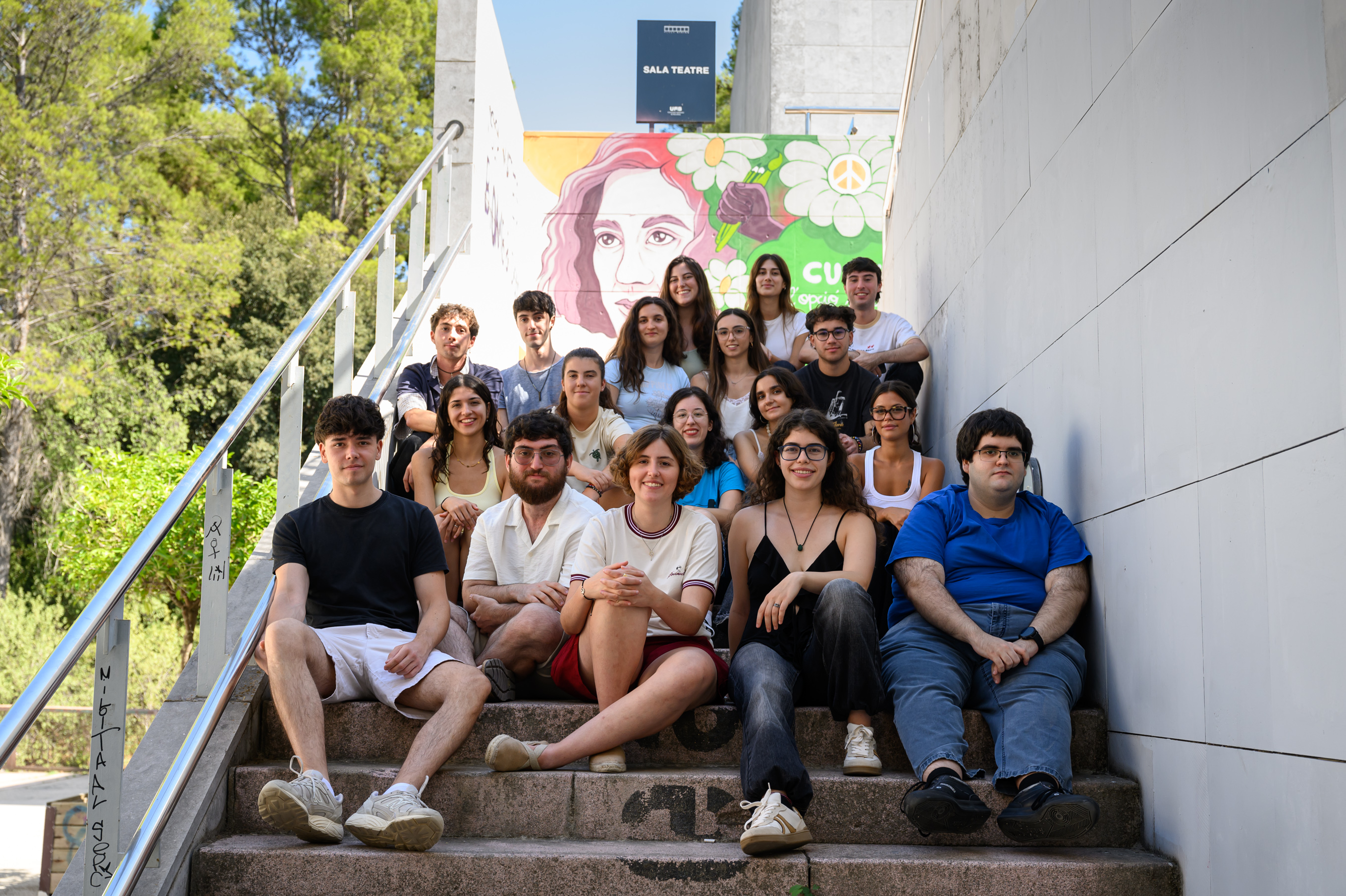 Estudiants en pràctiques de Dinamització Comunitària