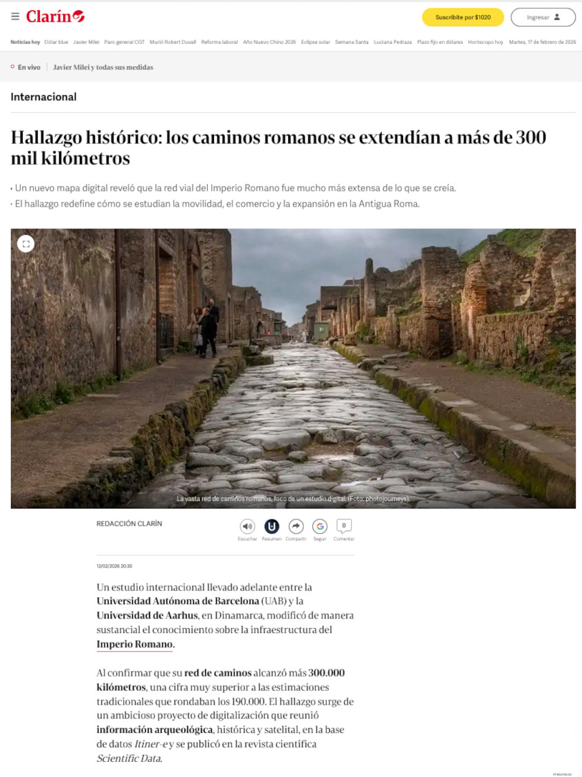 article al diari Clarín