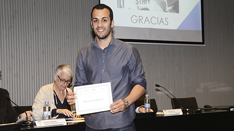 Marc García, guanyador del Premi CIEU 2019 EPSI