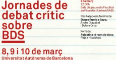 Jornades de Debat Crític sobre BDS