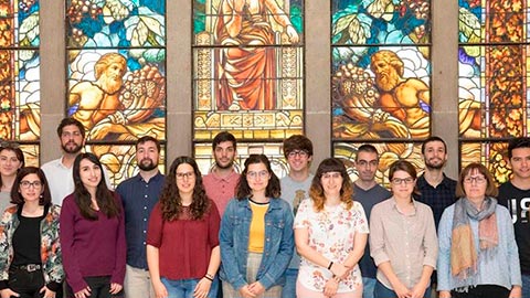 Estudiants d'ESAGED a l'Arxiu Municipal de Barcelona