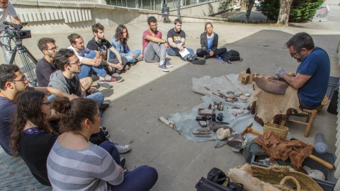 Taller d'Arqueologia de la Setmana de la Recerca