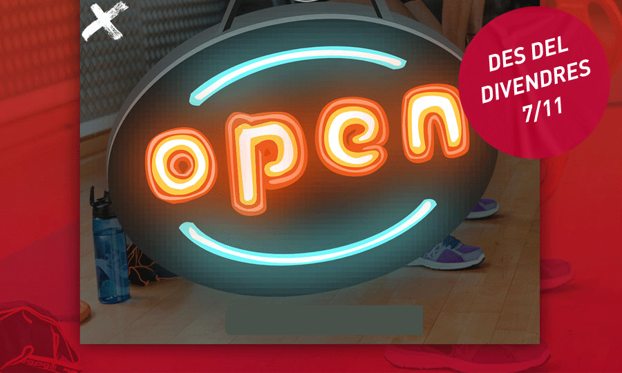 Cartell d'avís SAF obert